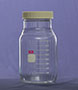 1515-Series Bottle, Media Storage, Wide Mouth, High Temp PBT Autoclavable Cap - Manufactured by NDS Technologies, Inc., ndsglass.com